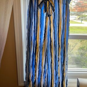 Striped Wide Leg Pants